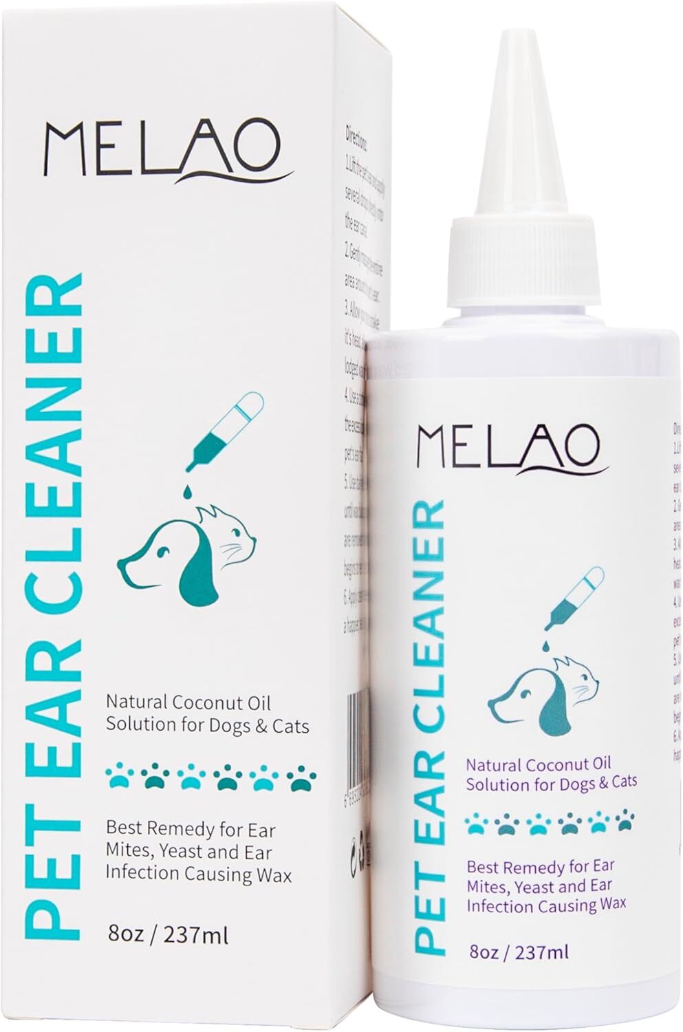 pet products Pet products Ear Cleanser for Dogs and Cats – Gentle Daily Ear Wash – Long Nozzle for Deep Ear Cleaning – Removes Wax, Odor & Moisture - Image 1