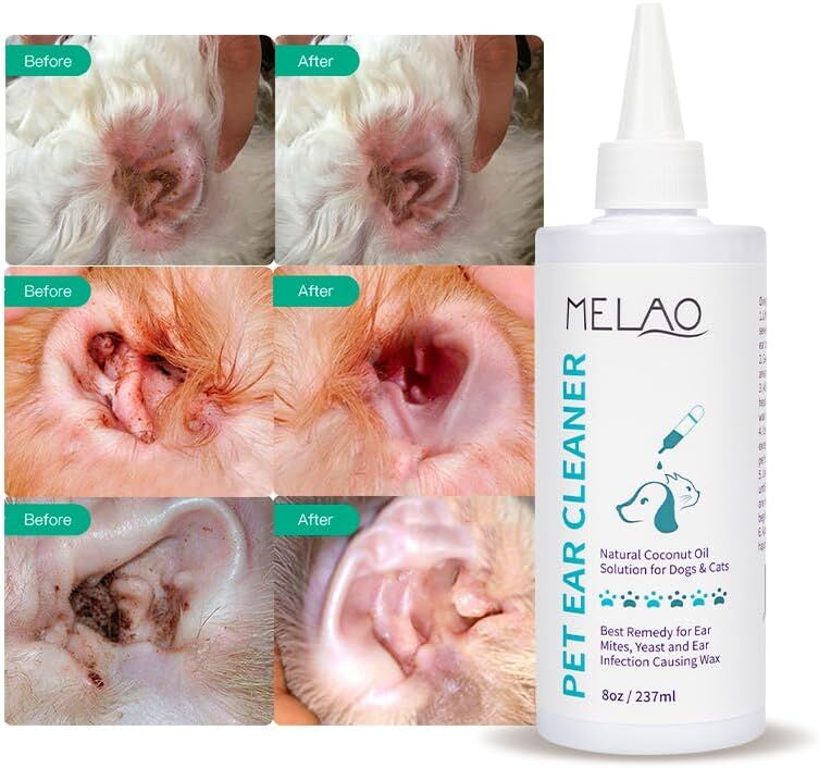 pet products Pet products Ear Cleanser for Dogs and Cats – Gentle Daily Ear Wash – Long Nozzle for Deep Ear Cleaning – Removes Wax, Odor & Moisture - Image 4