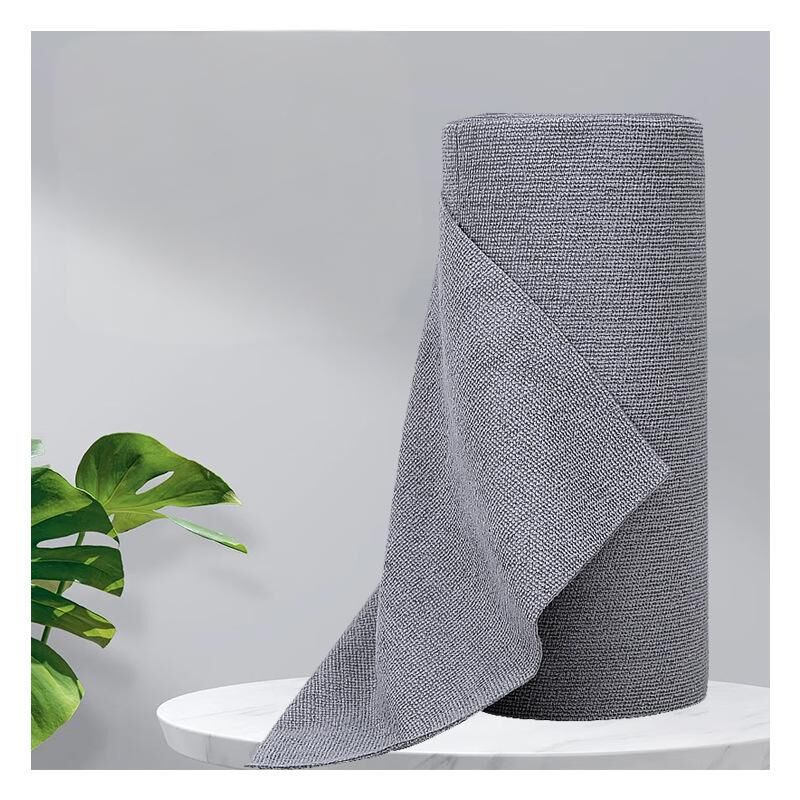 Christmas gift 50-Piece 25x25cm Polycotton Cleaning Cloth Roll, Reusable Dual-Use Dish & Surface Wipes for Home & Kitchen（grey） - Image 1