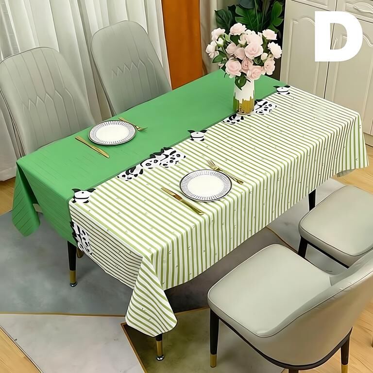 Waterproof Oilproof Washable Heat-Resistant PVC Tablecloth - 5 Patterns & Sizes for Home, Restaurant & Picnic Dining（A,200*138） - Image 4