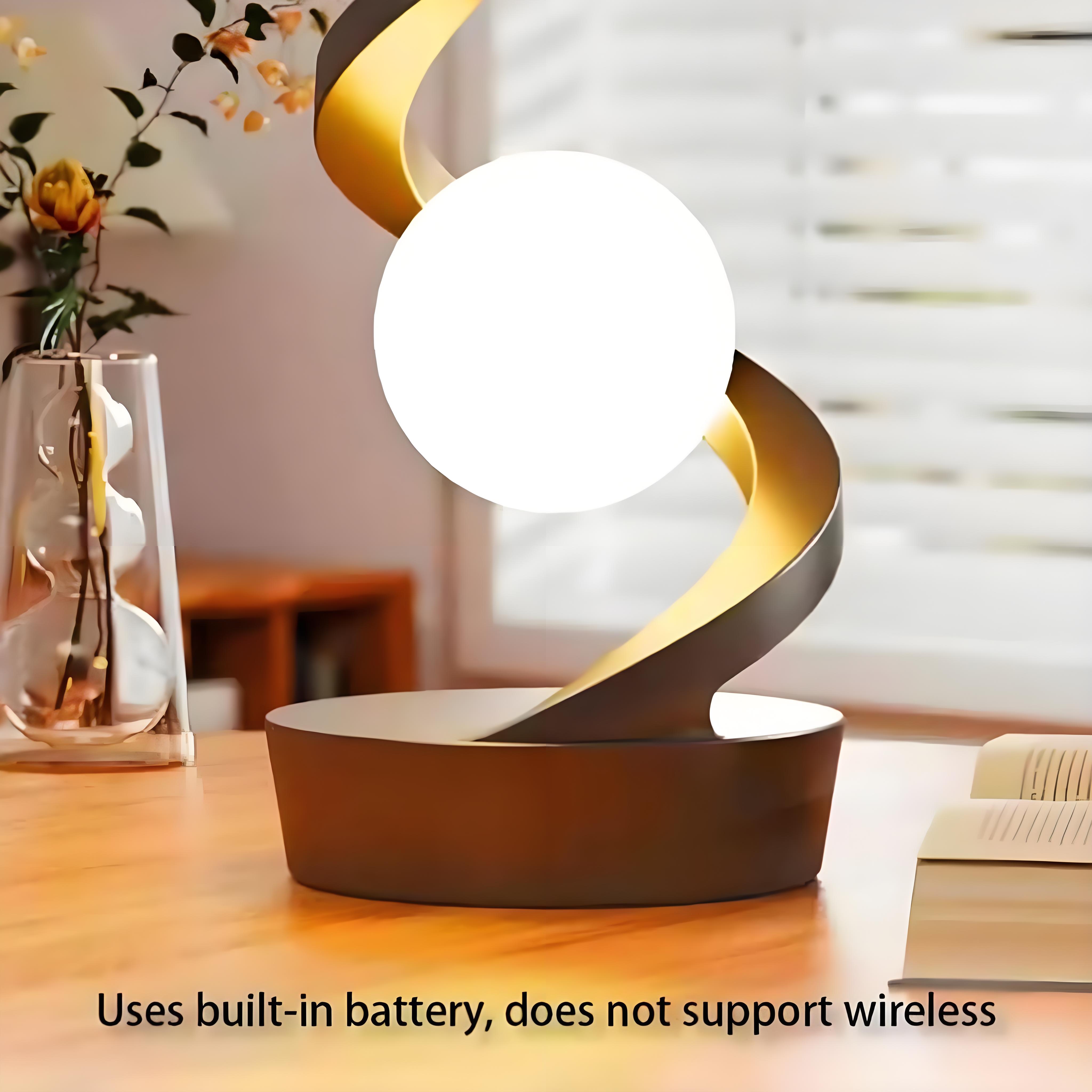 Rotating Levitating Night Light with RGB Colors & Wireless Charging: 1-Second Palm-Activated Spin, Motion-Sensing – Futuristic Lighting for Australian Bedrooms & Offices - Image 7