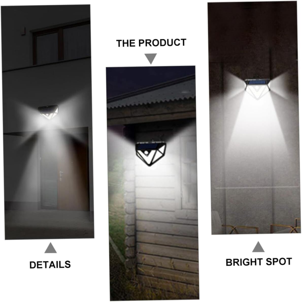 2-Pack Solar LED Motion Sensor Wall Light: Dusk-to-Dawn Outdoor Lighting for Aussie Gardens, Fences & Patios - Image 4
