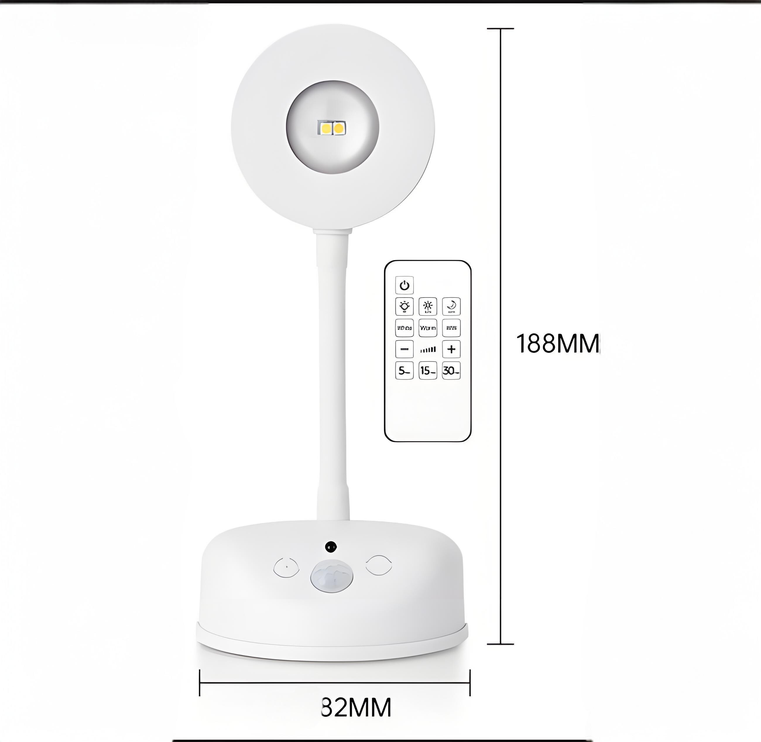 Wireless Smart LED Wall Light: Rechargeable, Motion-Sensor & Remote-Controlled, No-Drill Mount for Home Decor & Task Lighting - Image 7