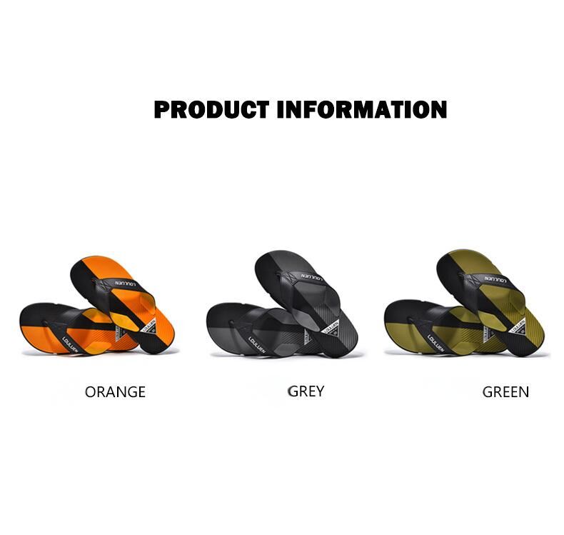 Men's Flip Flops with EVA-PVC Dual Sole,Green for Comfort & Slip-Resistance(39) - Image 2