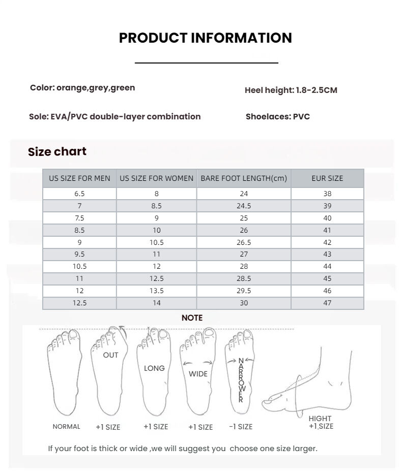 Men's Flip Flops with EVA-PVC Dual Sole, Orange for Comfort & Slip-Resistance(42) - Image 8