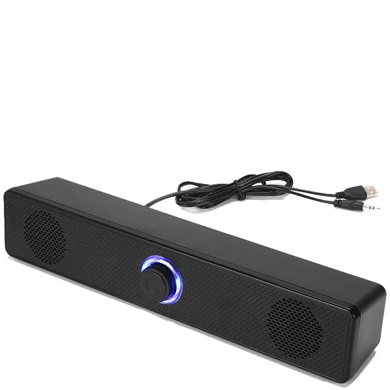 NNEOBA PC Soundbar Wired Speaker - Image 1