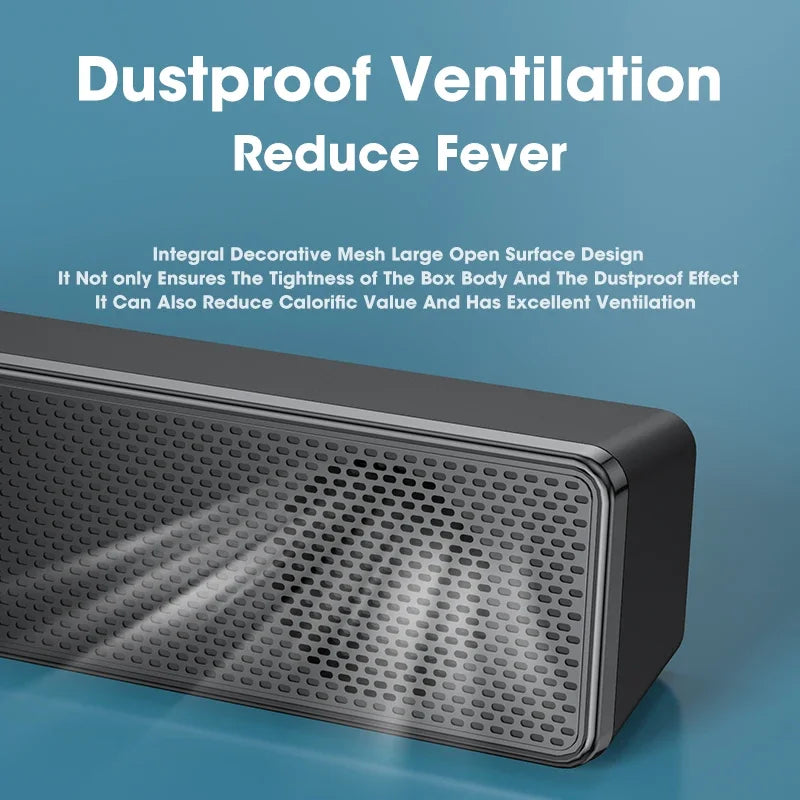 NNEOBA PC Soundbar Wired Speaker - Image 6