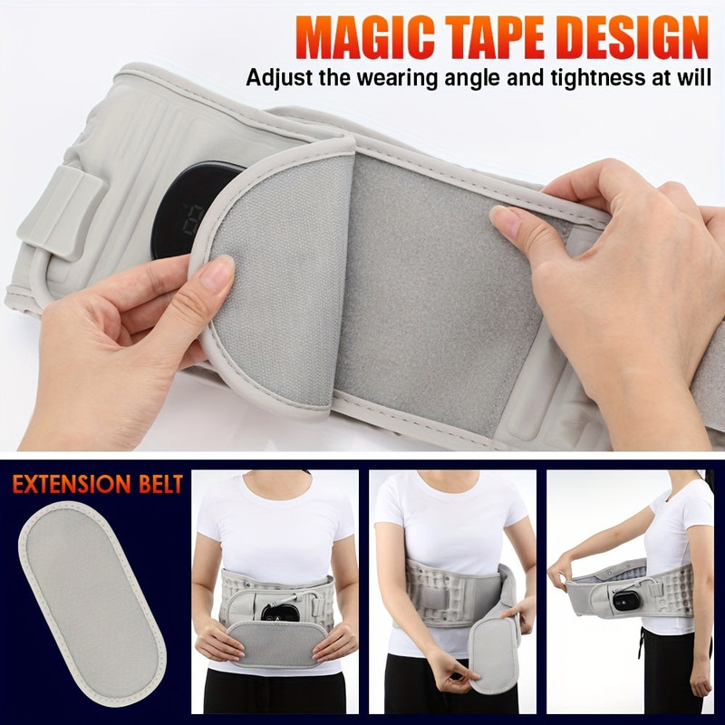 1Pc Decompression Back Belt Lower Lumbar Support - Image 1