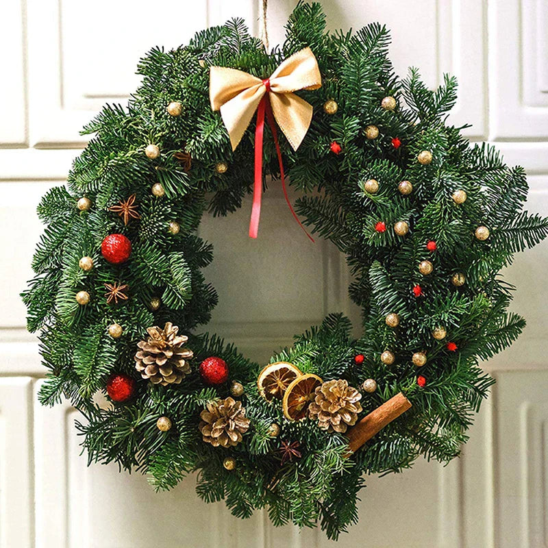 Metal Wreath Round Iron Ring For Christmas - Image 3