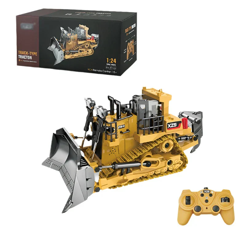 Rc Buldozer Toy Truck For Kids - Image 1