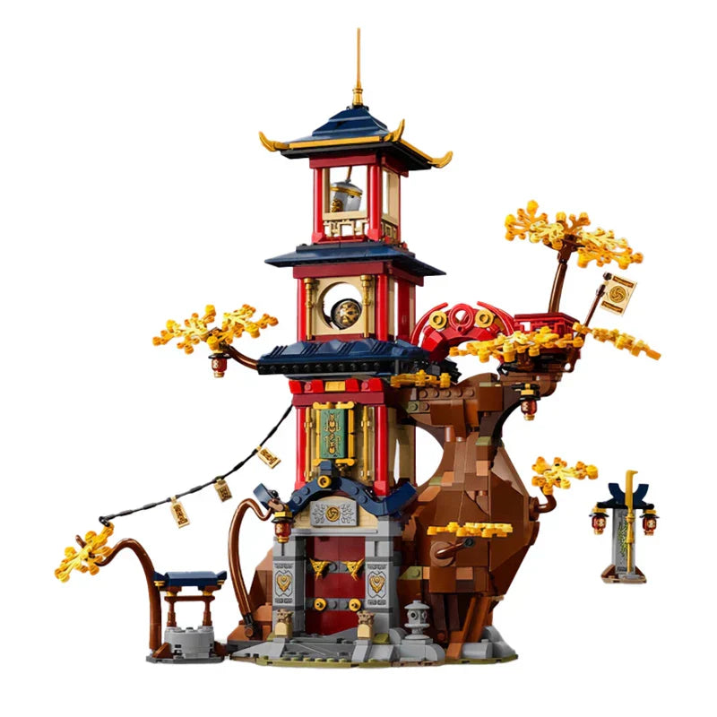 Dragon Energy Temple Building Blocks Model Set - Image 1