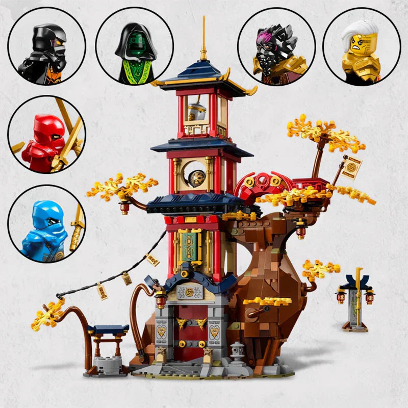 Dragon Energy Temple Building Blocks Model Set - Image 2