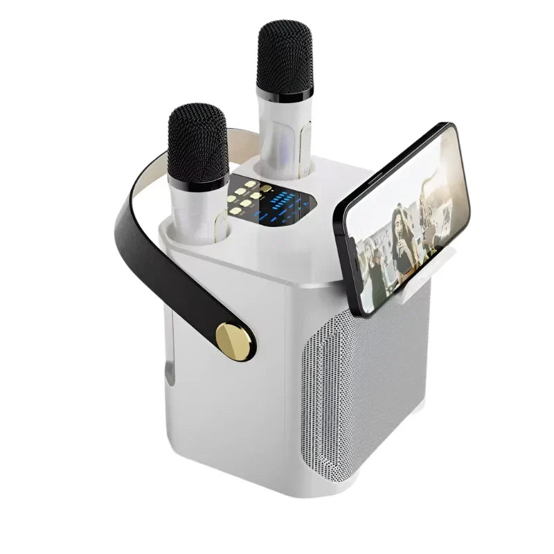 High Power Karaoke Bluetooth Speaker With Dual Microphone - Image 1