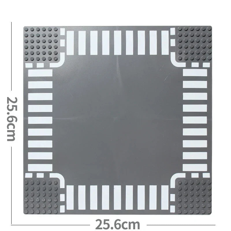 City Road Baseplate Block For Kids Diy Building - Image 2