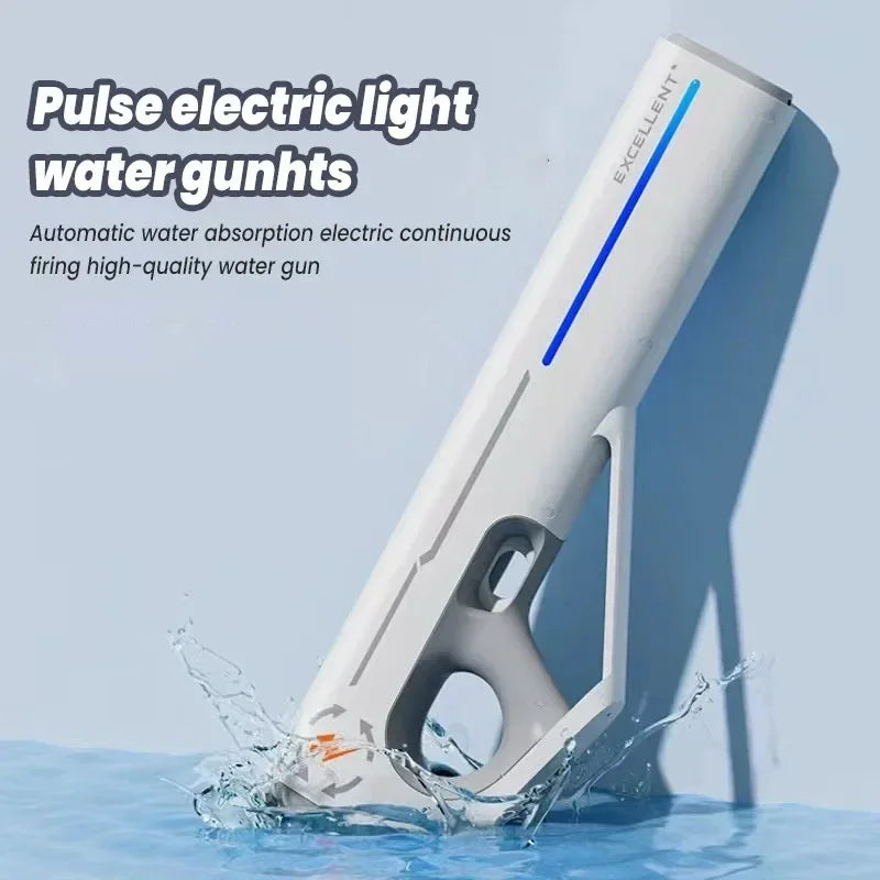 Super Powerful Automatic Water Gun Toy With Led Lights - Image 1