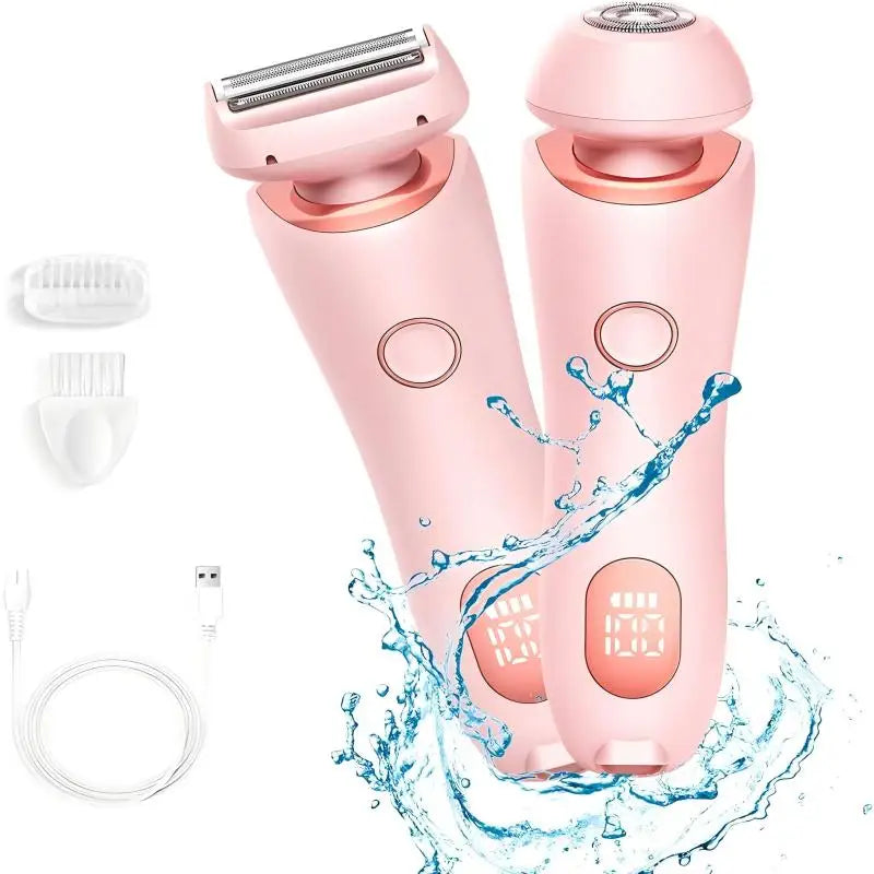 2 in 1 Waterproof Electric Shaver Hair Removal - Image 2