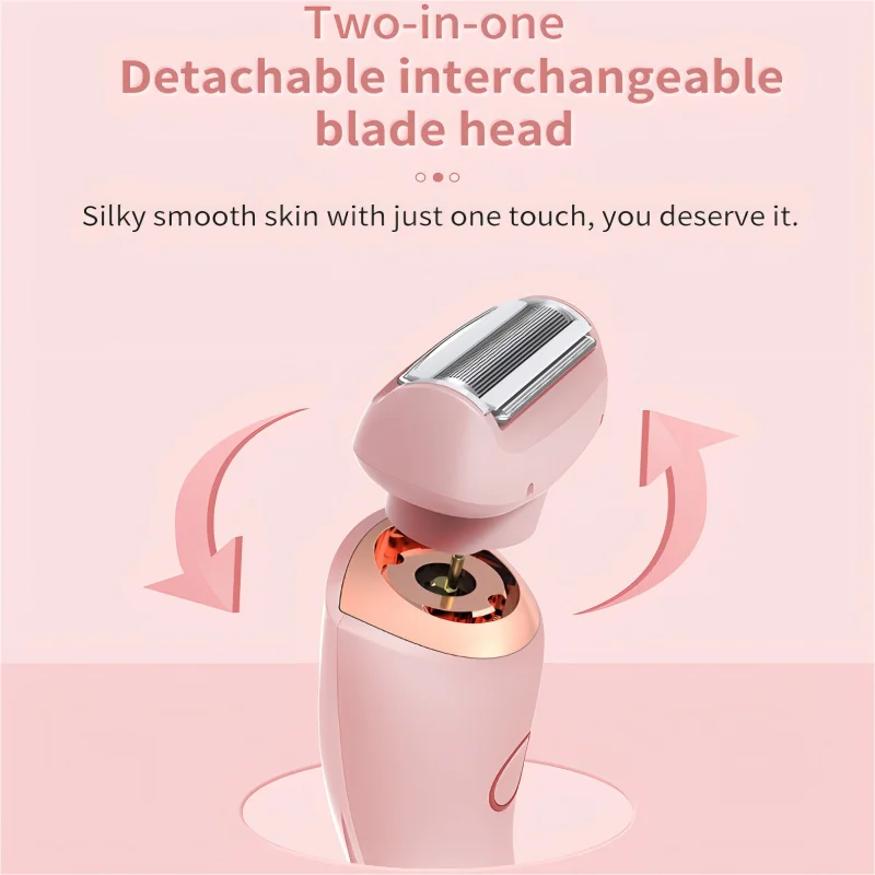 2 in 1 Waterproof Electric Shaver Hair Removal - Image 3
