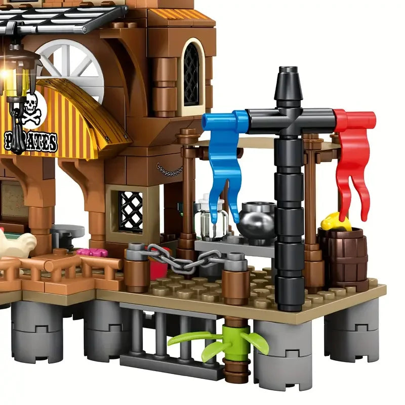 Pirate Island Fortress Building Blocks Set - Image 7