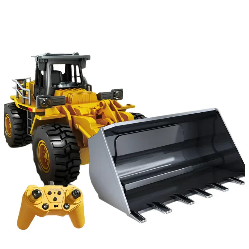 2.4G Alloy Remote Control Dump Bulldozer - Image 1