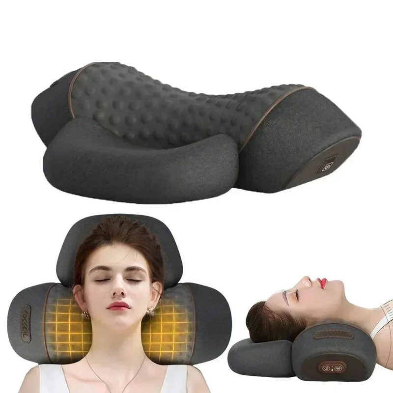 Electric Cervical Massage Pillow Heated - Image 1