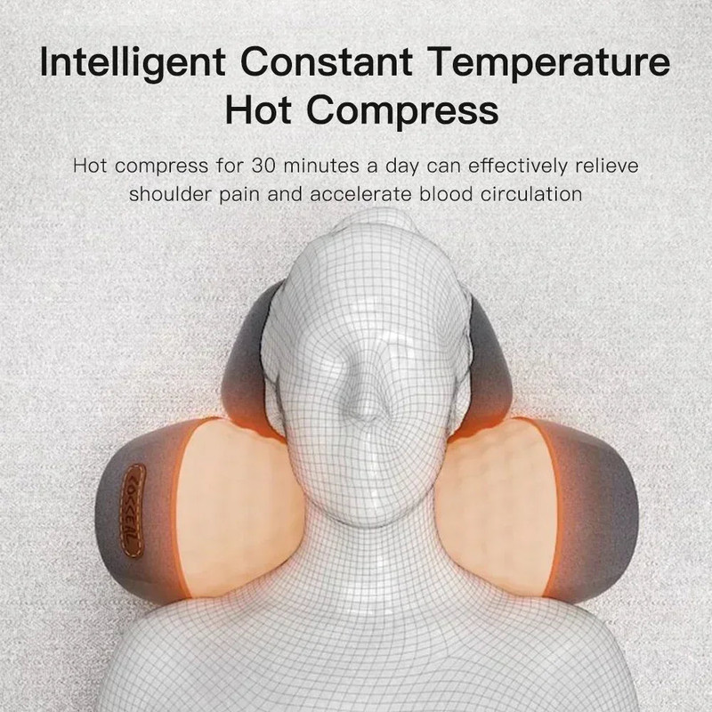 Electric Cervical Massage Pillow Heated - Image 5
