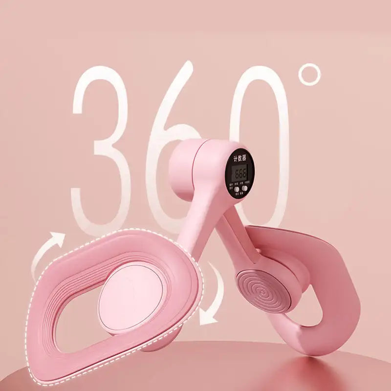 Smart Counting Pelvic Muscle Thigh Exerciser Pink - Image 4