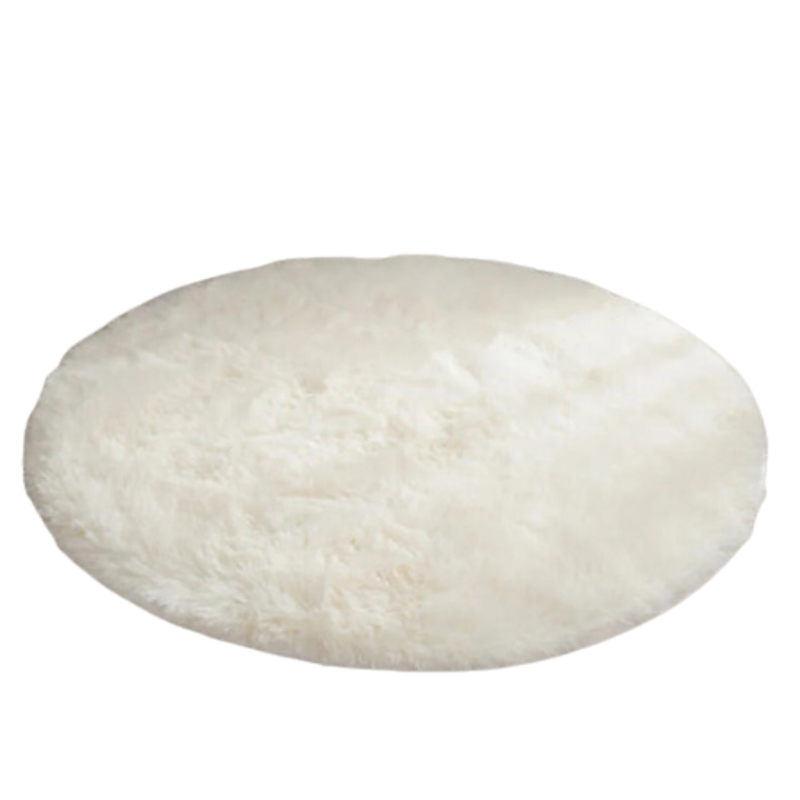 Ultra Soft Plush Round Rug - Image 1