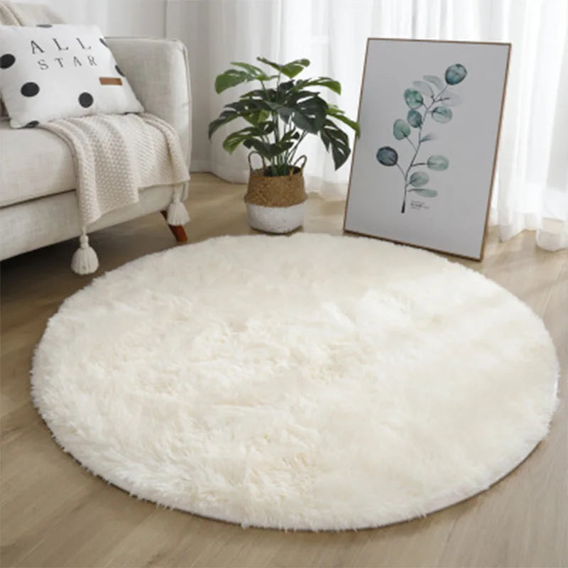 Ultra Soft Plush Round Rug - Image 2