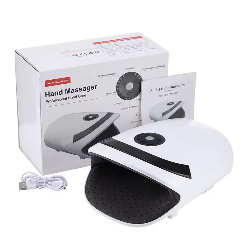 Rechargeable Hand Massager with Heat & Vibration Therapy - Image 1