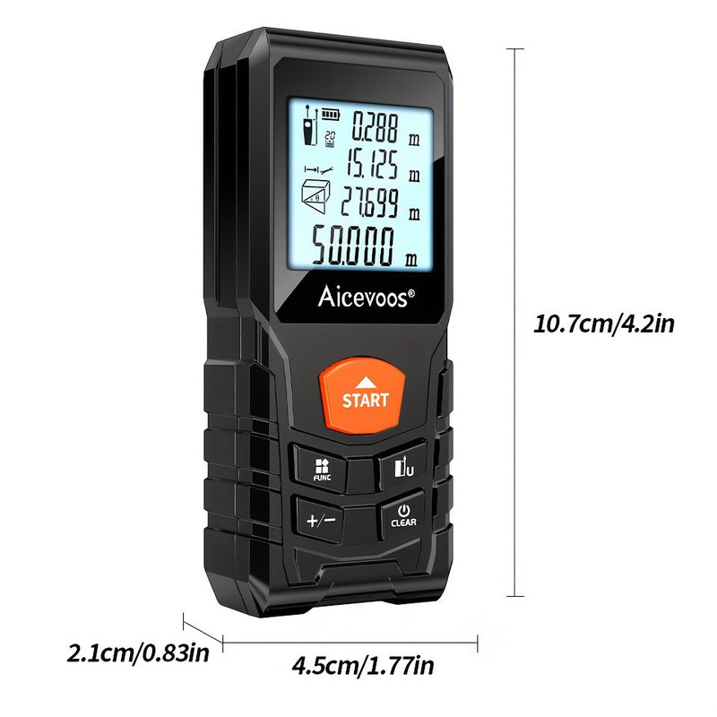 Laser Distance Meter with 120M Electronic Tool - Image 1