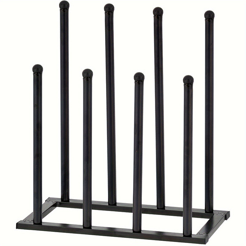 Black Metal Shoe Rack Organizer for Entryway - Image 6
