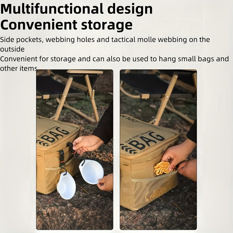 Outdoor Camping Cookware Storage Bag - Image 3