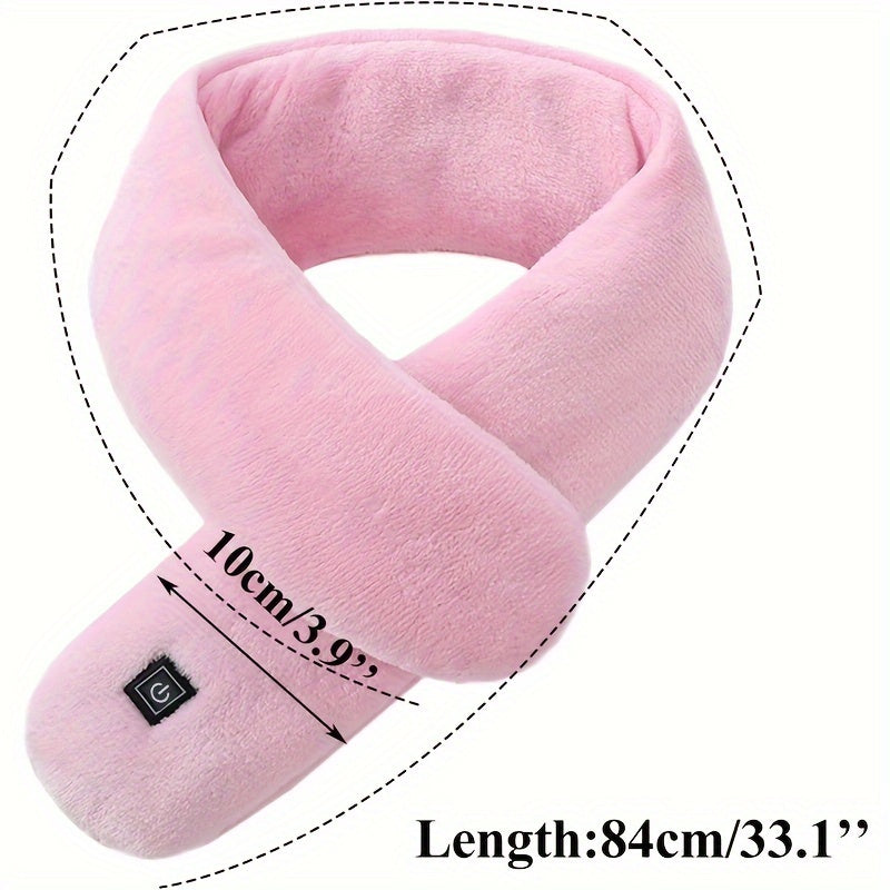 Scarf with USB Heated Winter Neck Warmer - Image 1