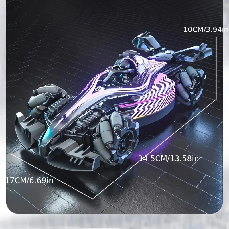 Remote Drift 4WD Car Toy with Lights - Image 1