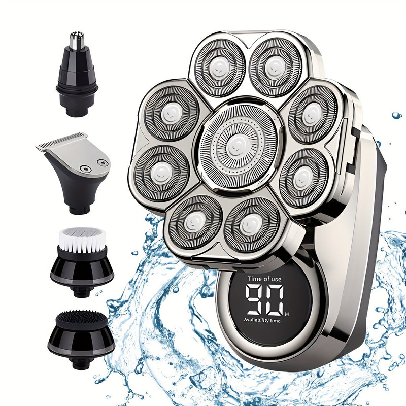 Electric Shaver Grooming Kit (6-in-1) - Image 1