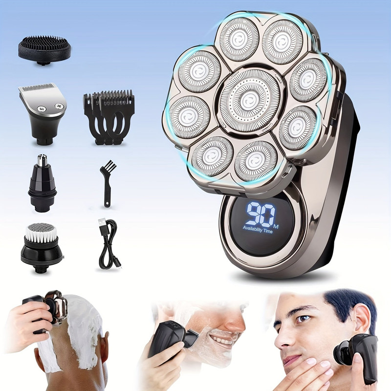 Electric Shaver Grooming Kit (6-in-1) - Image 3