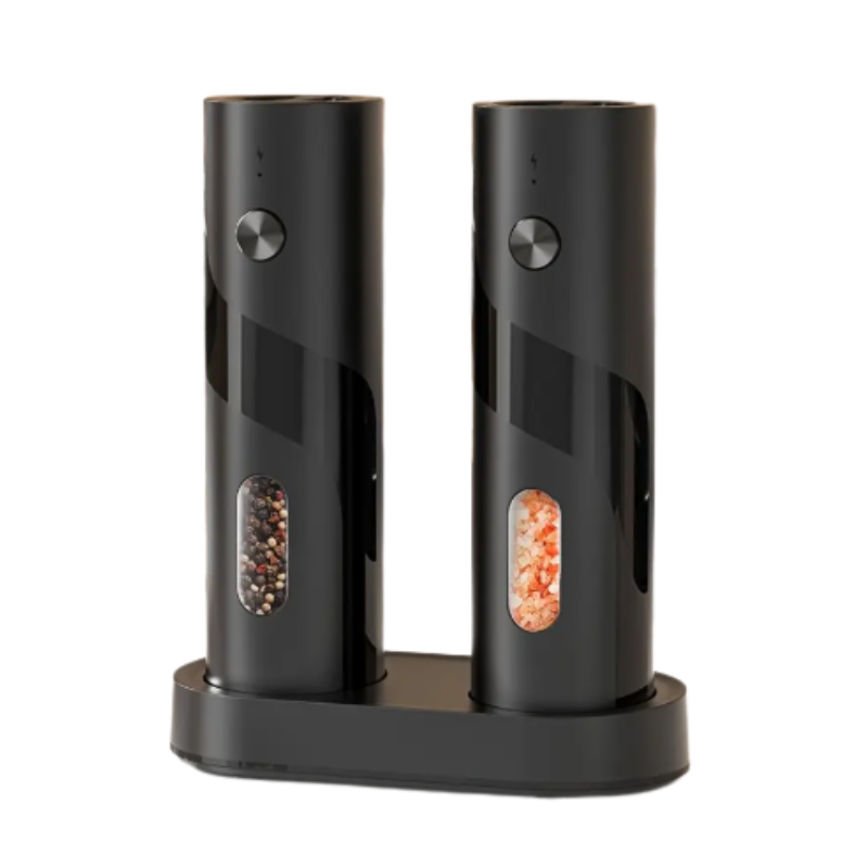 Electric Salt & Pepper Grinder Set with Charging Base (2 pcs) - Image 3