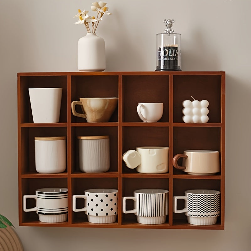 Wood Storage Box & Cup Organizer - Image 5