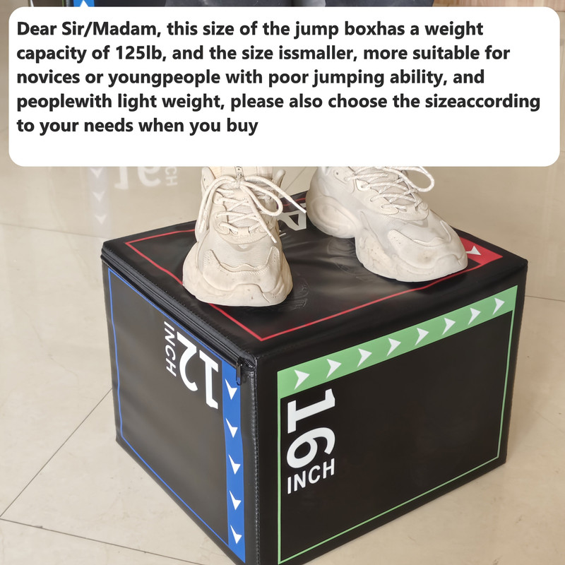 Fitness Jump Box PVC Foam Training - Image 1