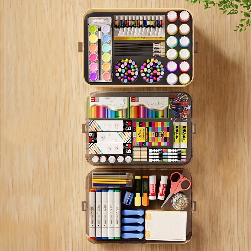 5-Layer Craft & Sewing Tool Storage Box - Image 2