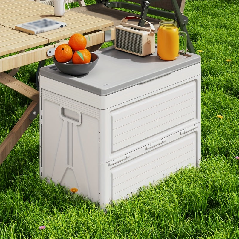 Outdoor Foldable Storage Box with Wheels - Image 7