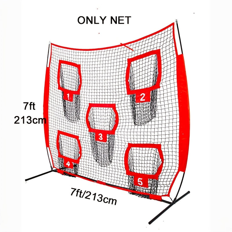 Football Outdoor Target Throwing Net with 5 Pockets - Image 5