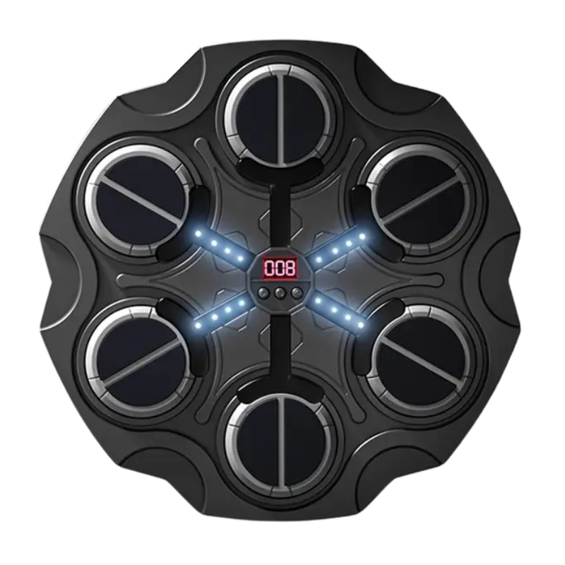 Wall-Mounted Smart Boxing Game with LED & Gloves - Image 5