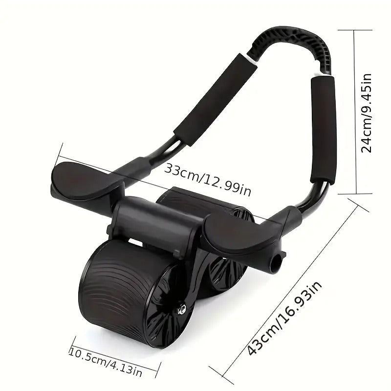 Automatic Rebound Ab Roller with Elbow Pads - Image 2