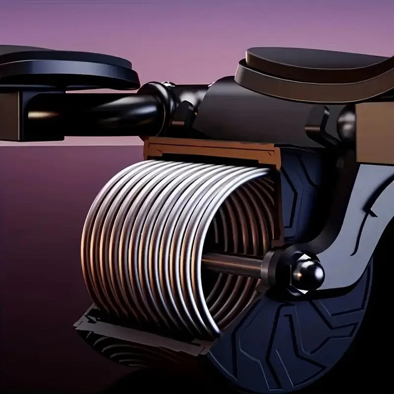 Automatic Rebound Ab Roller with Elbow Pads - Image 3