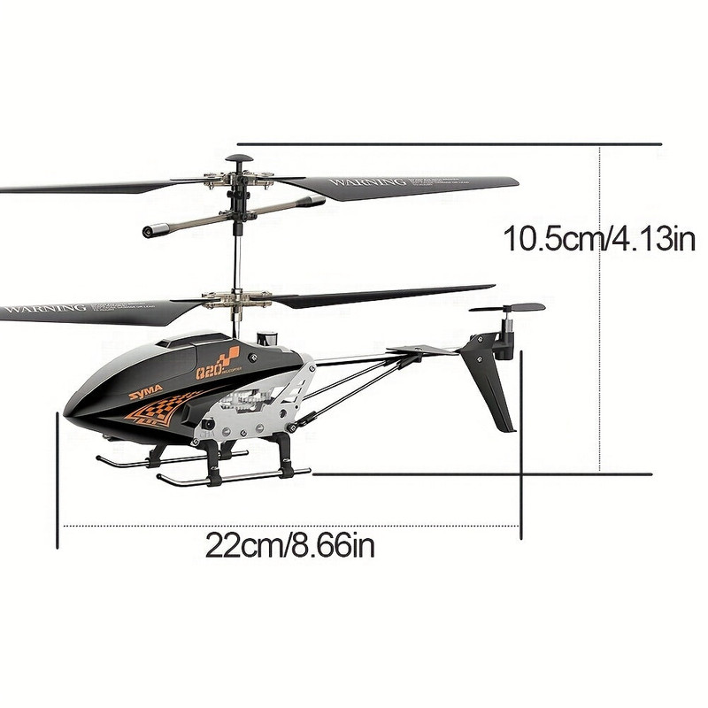 Remote Control Helicopter with Altitude Lock for Kids - Image 1