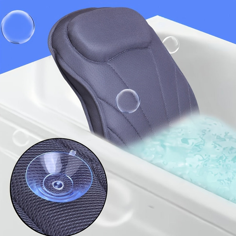Full Body Bathtub Mat Pillow - Image 1