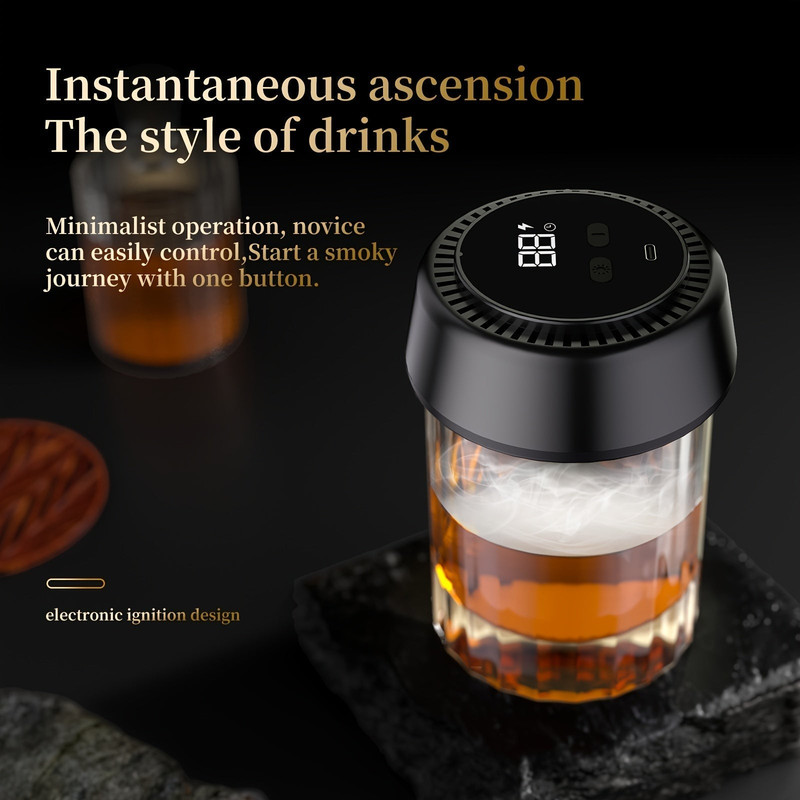 Automatic Electric Whiskey Smoker Gift Set - Image 1