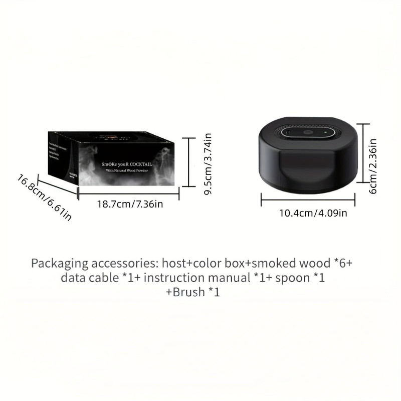 Automatic Electric Whiskey Smoker Gift Set - Image 4