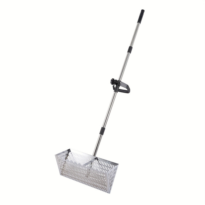 Adjustable Metal Beach Sifter Rake Tool - Image 1